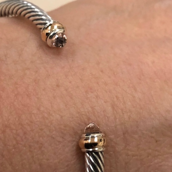 David Yurman Bracelet 4mm Morganite - Picture 3 of 4